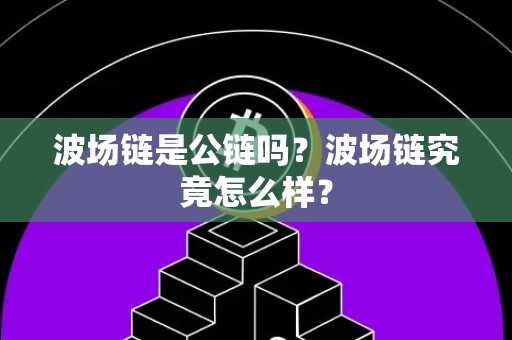 波场链是公链吗？波场链究竟怎么样？