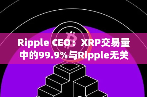 Ripple CEO：XRP交易量中的99.9%与Ripple无关