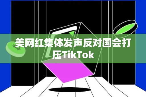 美网红集体发声反对国会打压TikTok