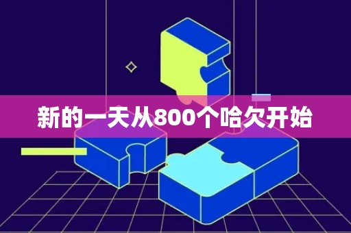 新的一天从800个哈欠开始