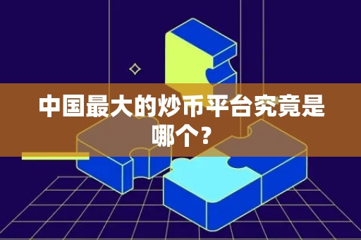 中国最大的炒币平台究竟是哪个？